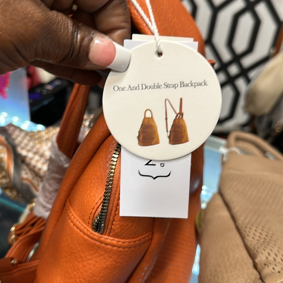 One And Double Strap Backpack material vegan by Metro Muse - Picture 12 of 14